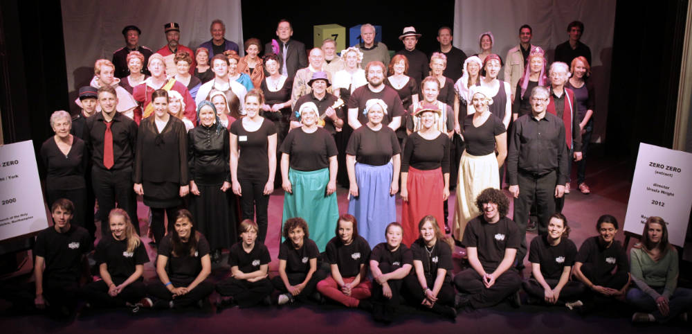 The cast of Four Score and Then