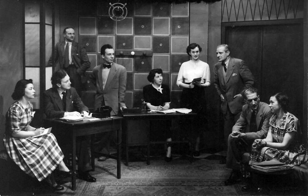 A scene from Goodnight Chiildren (1953)