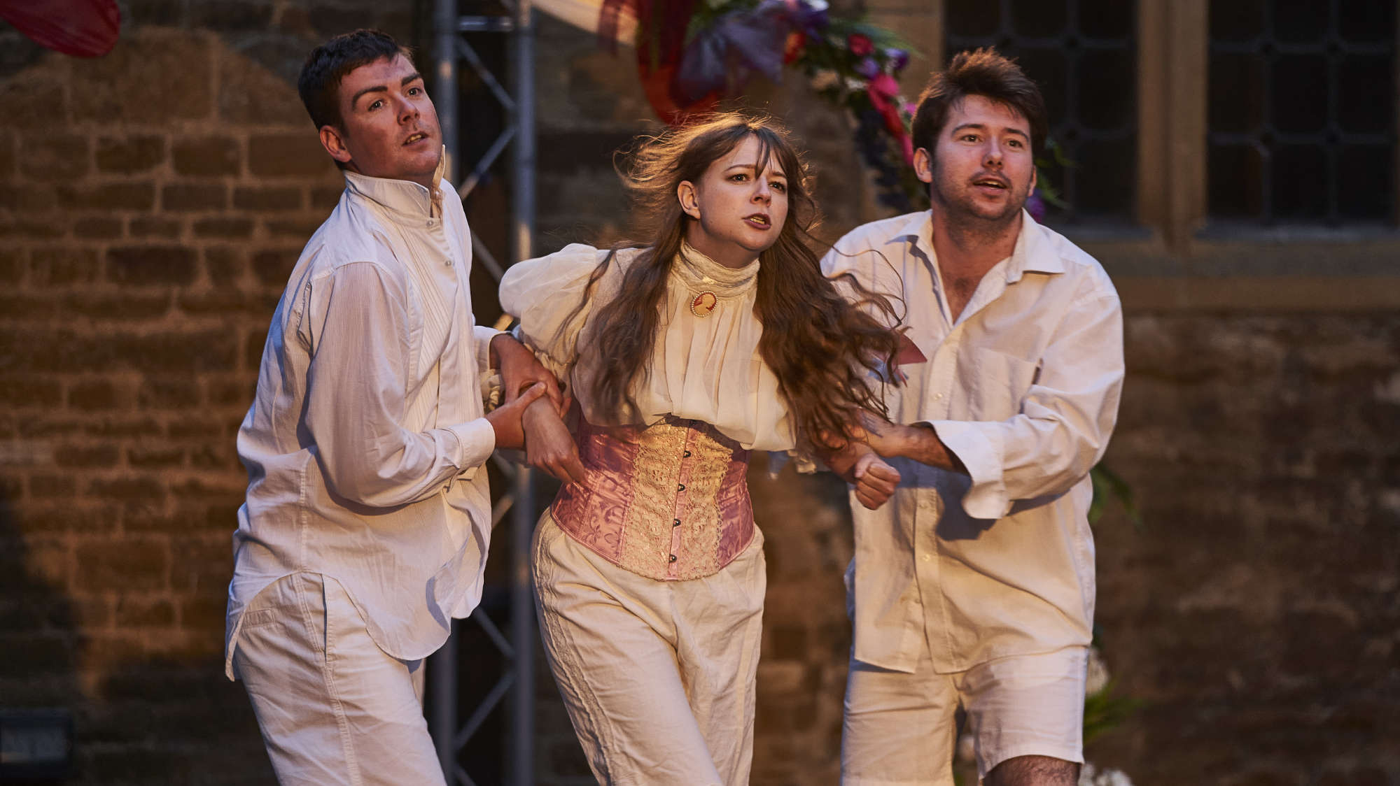 A scene from the play