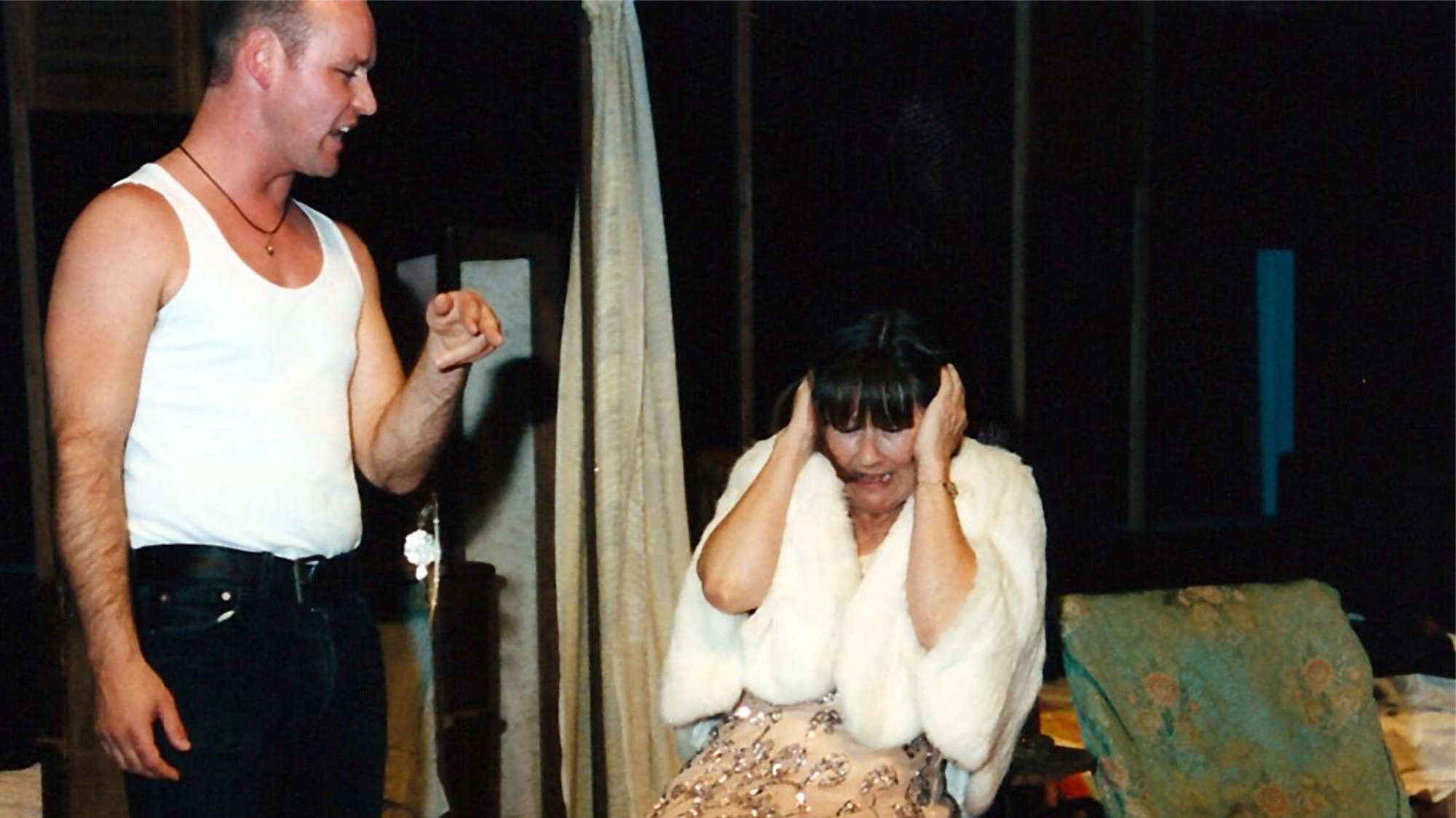 A scene from the play