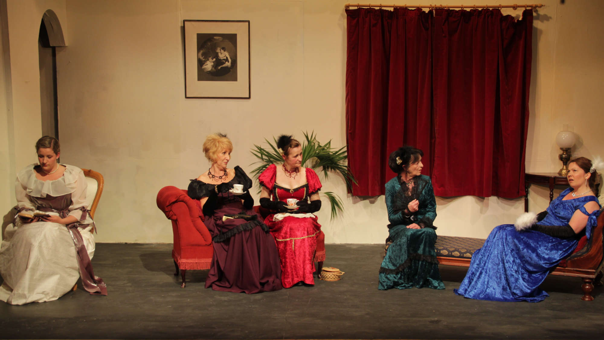 A scene from the play