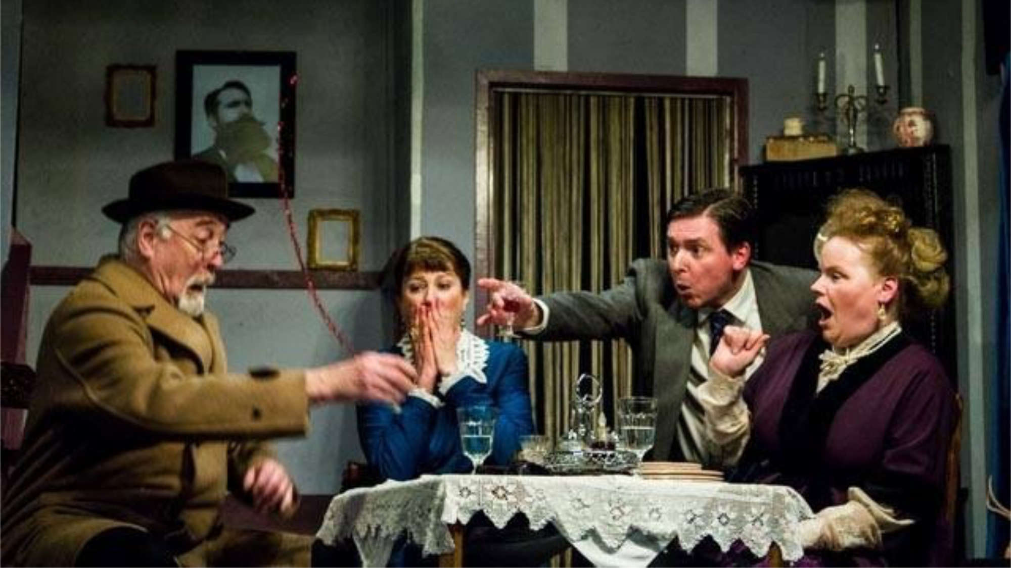 A scene from the play