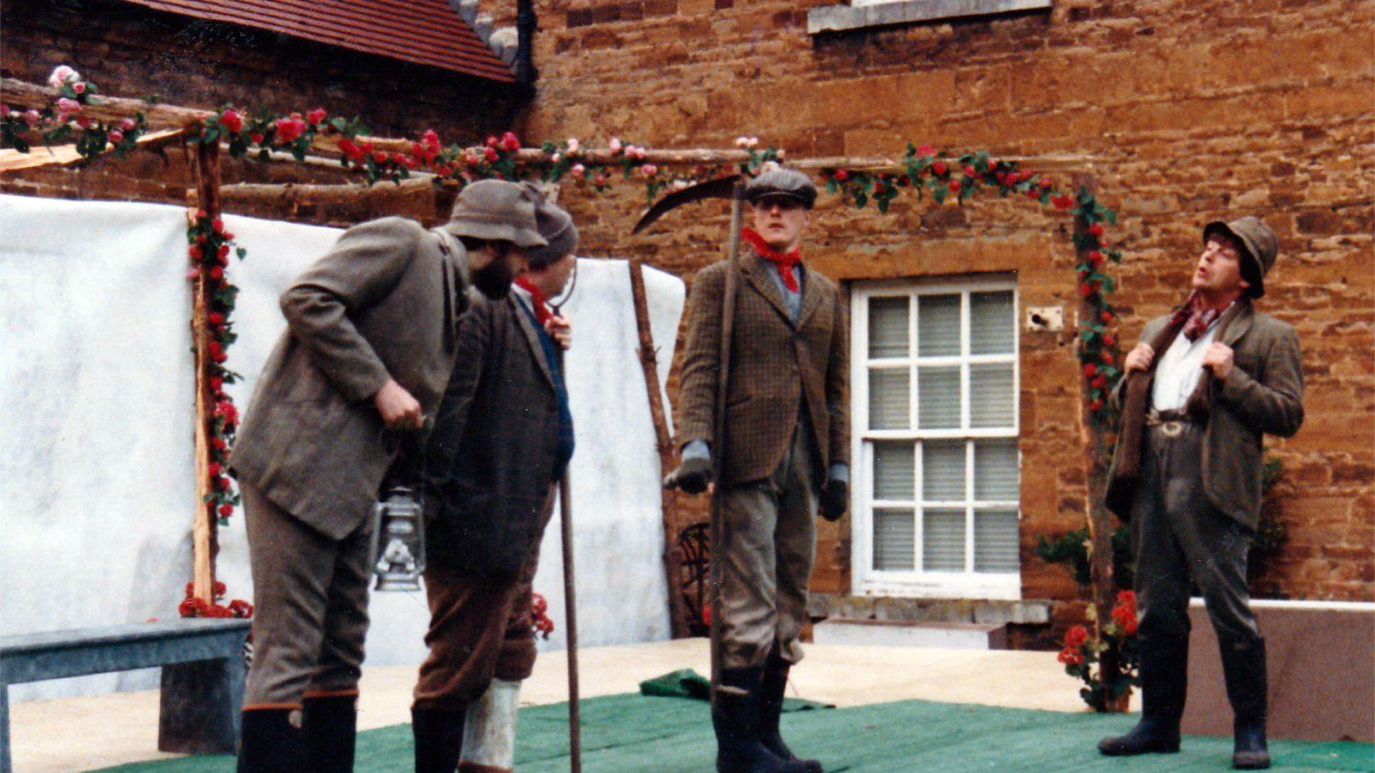 A scene from the play