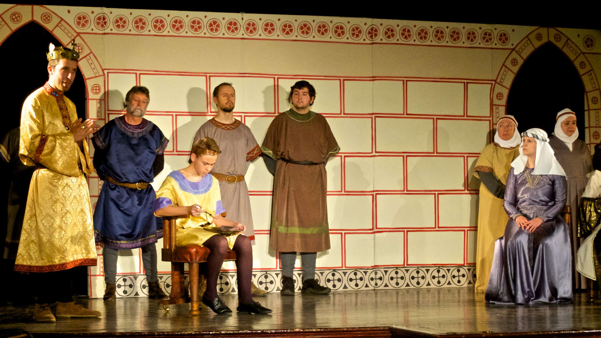 A scene from the play