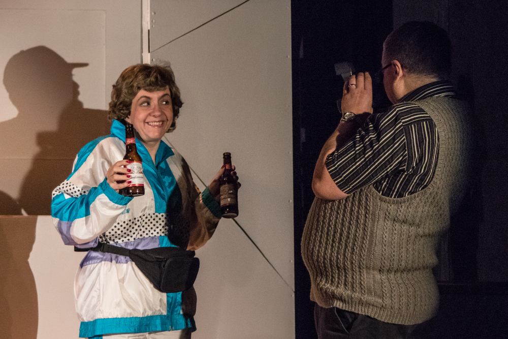 April Pardoe as Betty and John Myhill as Ed