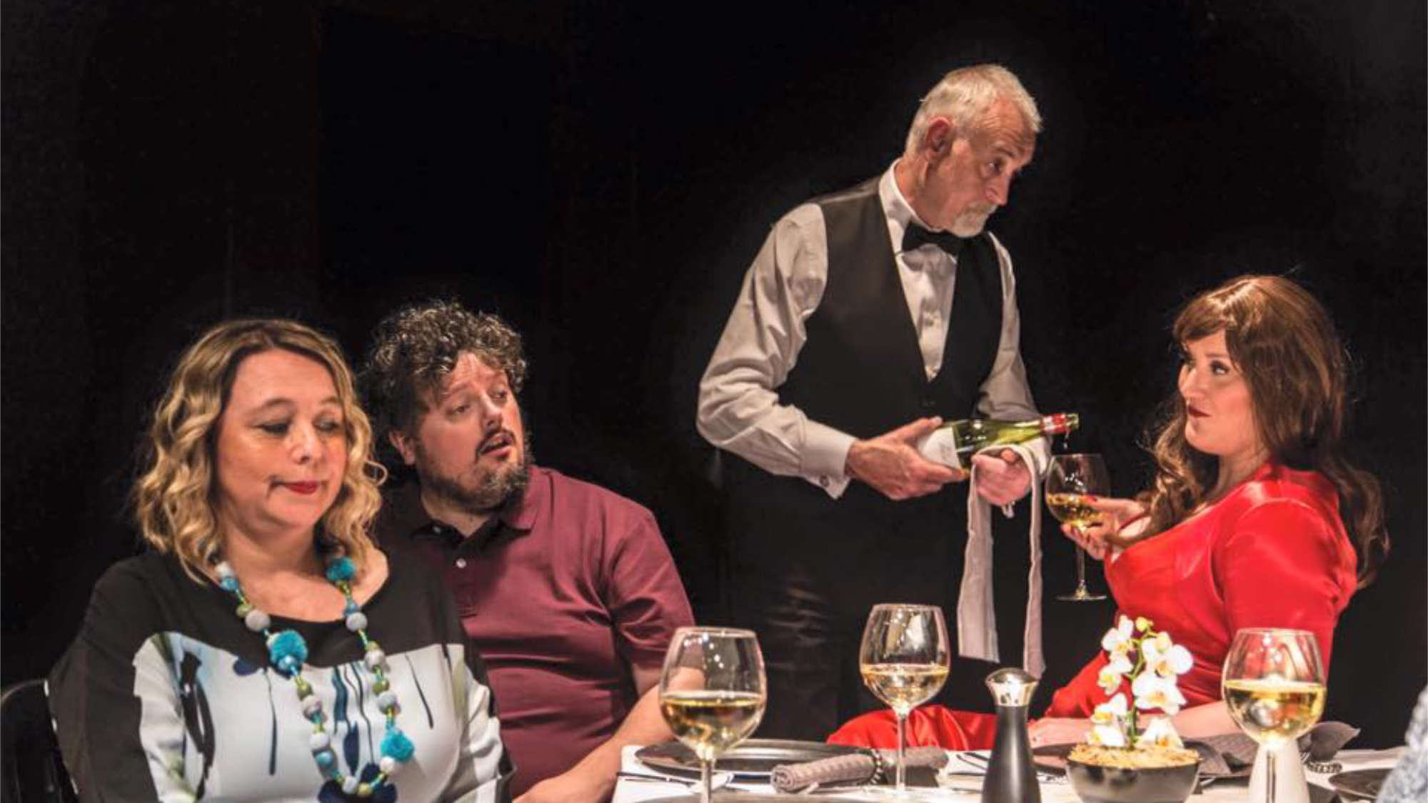 A scene from Dinner