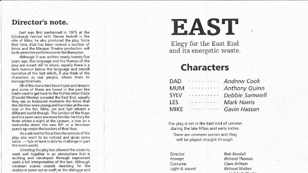 East