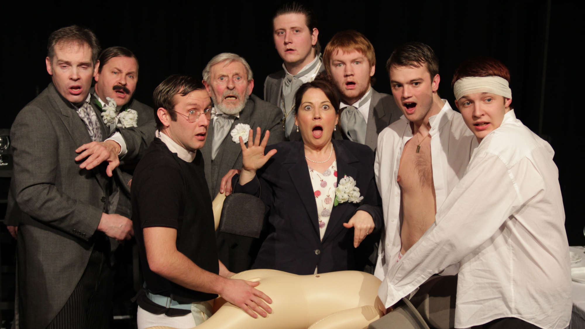 A scene from the play