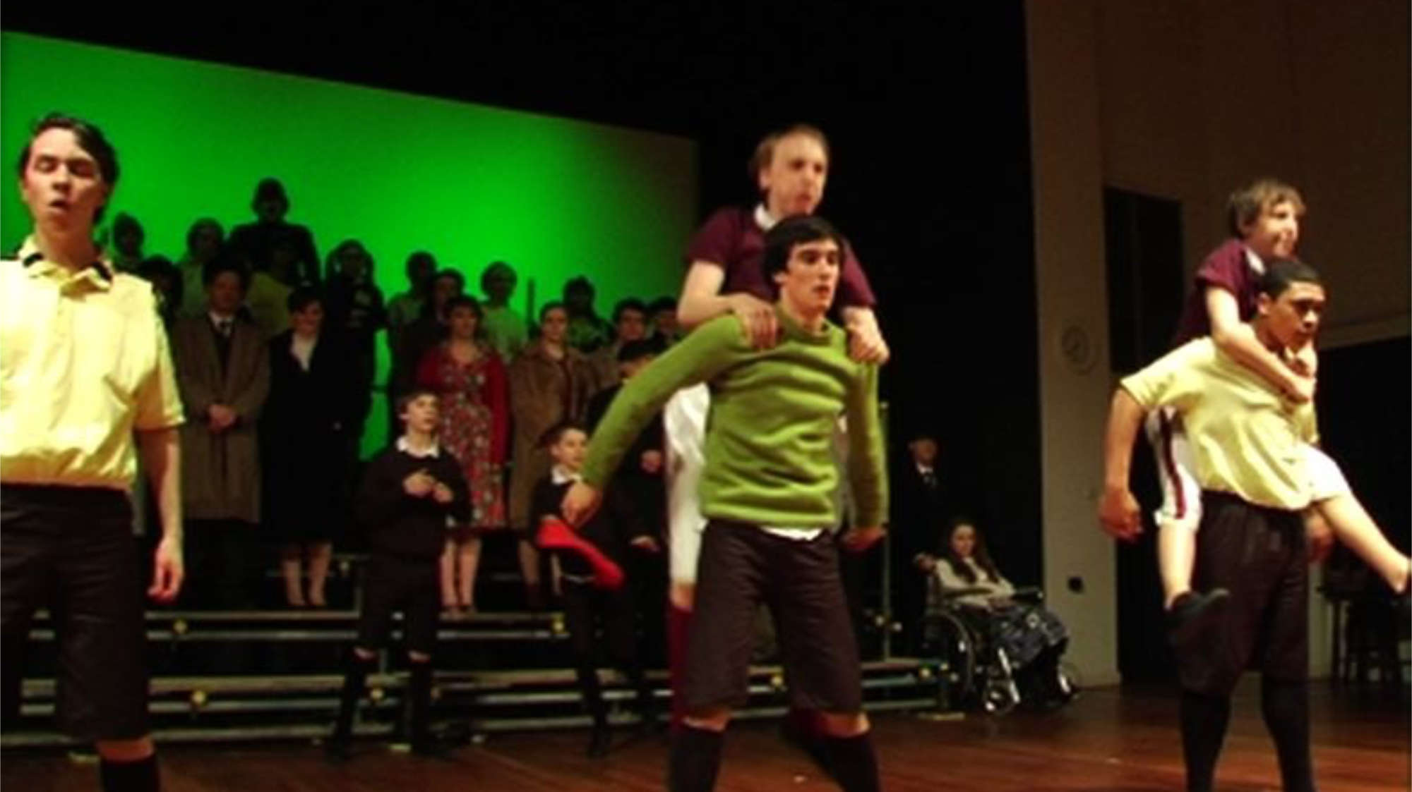 A scene from the play