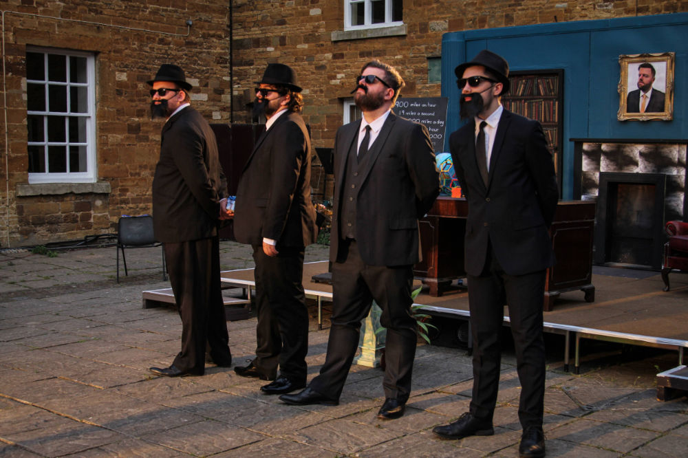 A scene from Loves Labours Lost