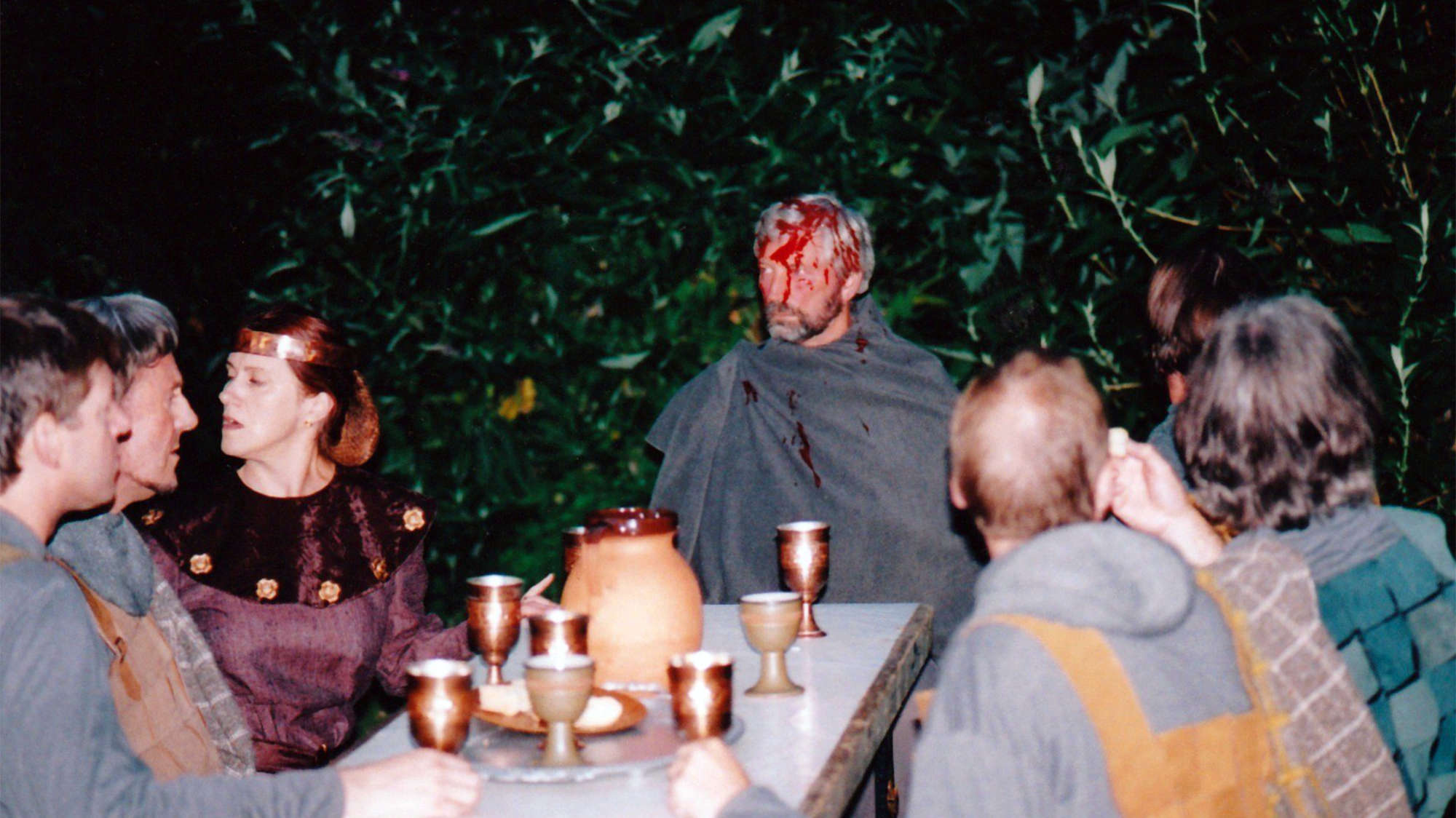 A scene from the play
