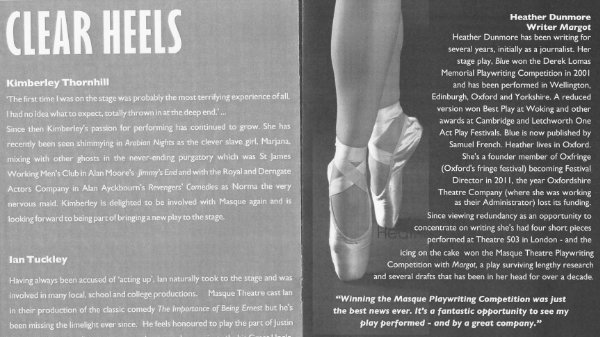 Margot and Clear Heels (2013)
