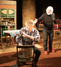 A scene from the play