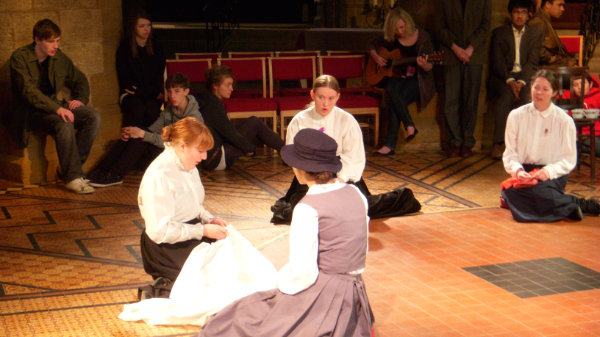 Rehearsals for No Stone Unturned (2011)