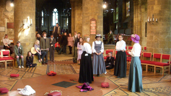 Rehearsals for No Stone Unturned (2011)