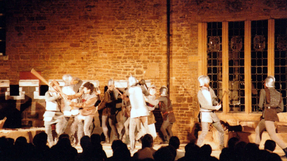 A scene from Richard III
