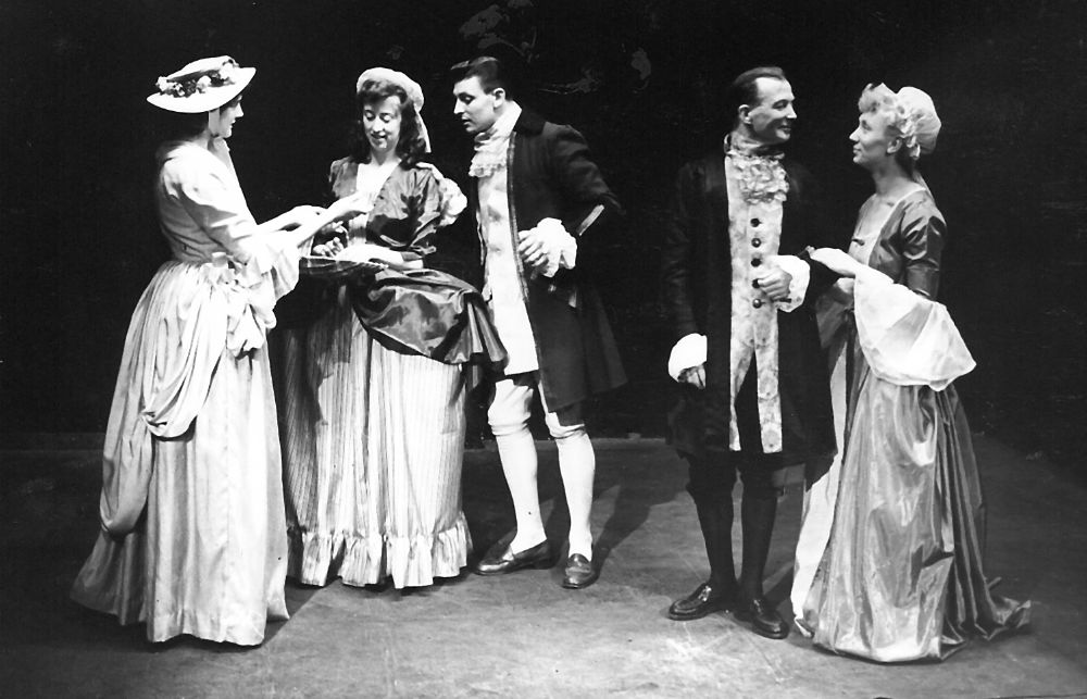 A scene from The Beggar's Opera