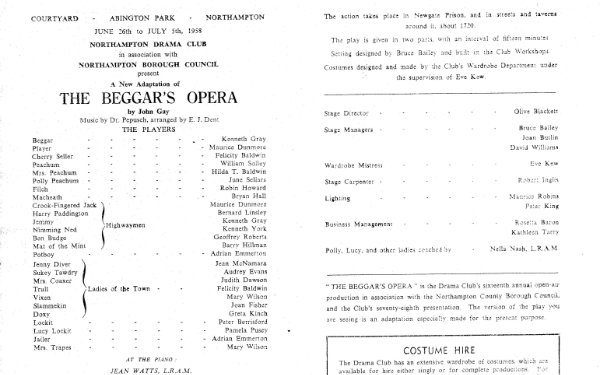 The Beggar's Opera