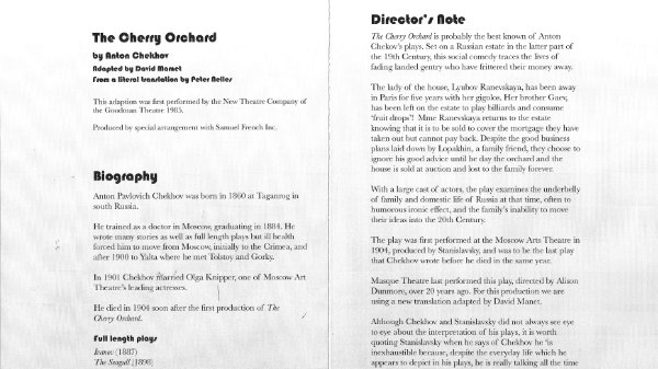 The Cherry Orchard (2010)