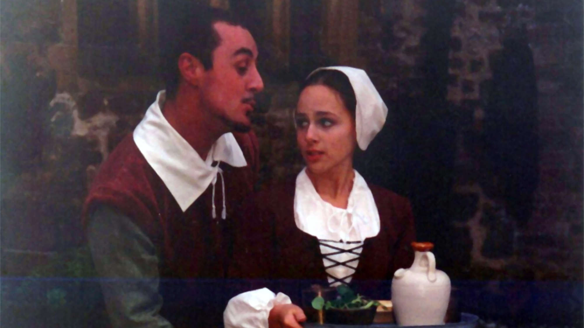 A scene from the play