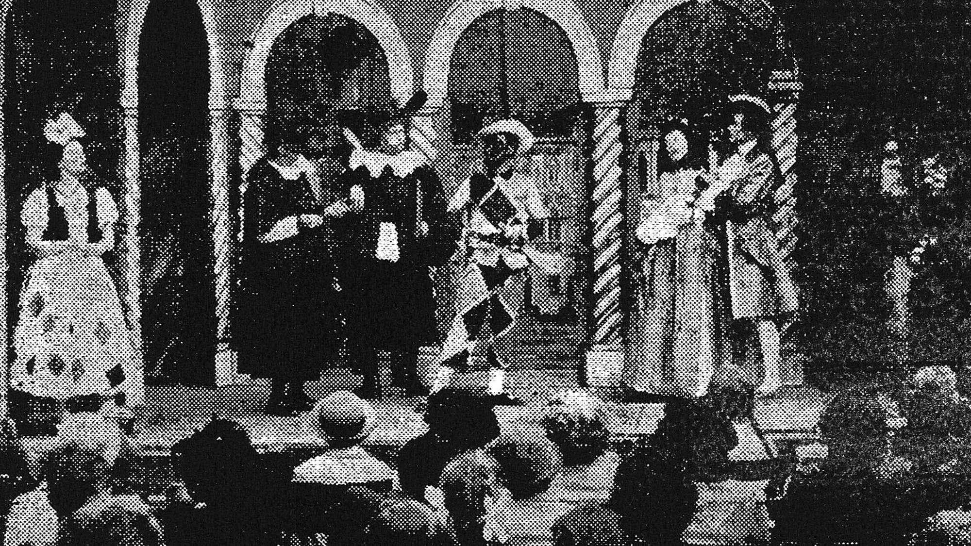 A scene from the play