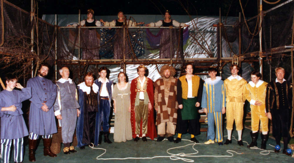 Curtain call for The Tempest