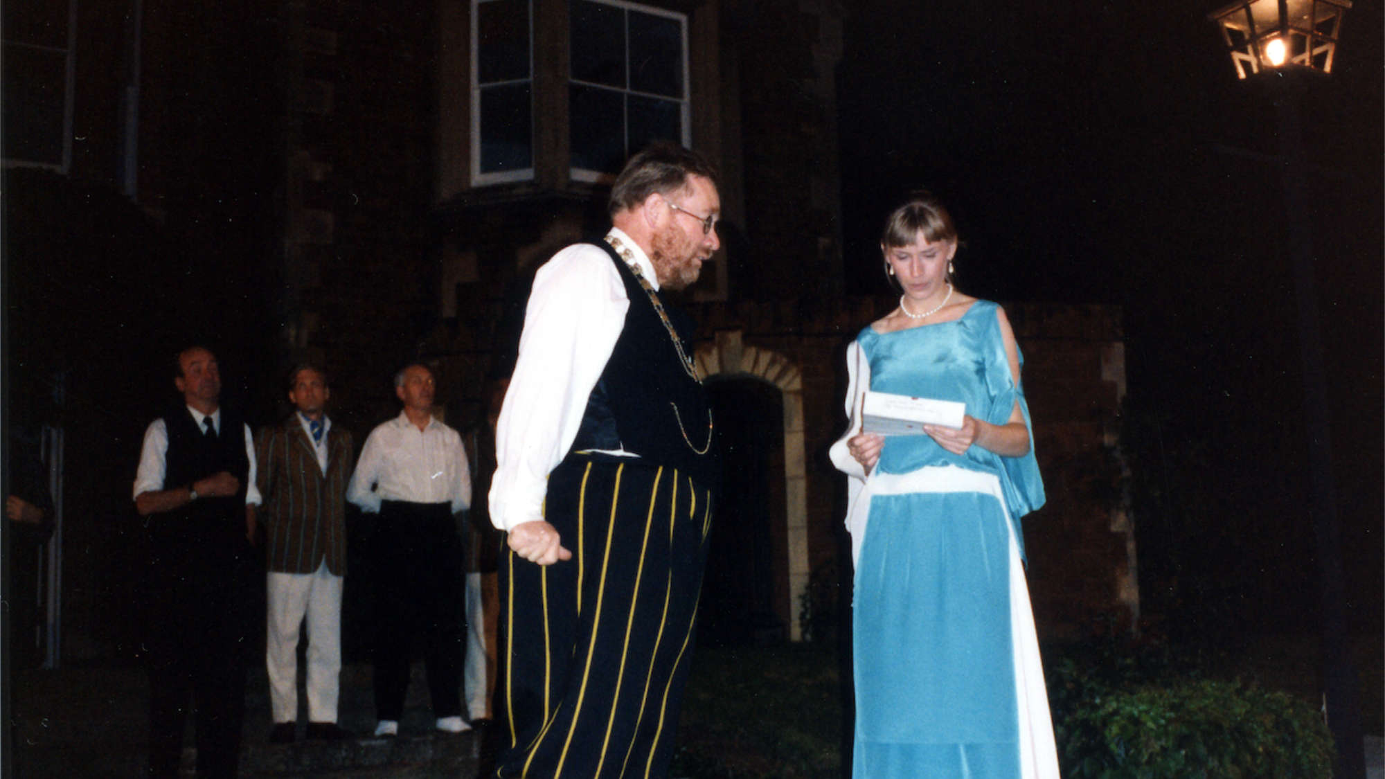 A scene from the play