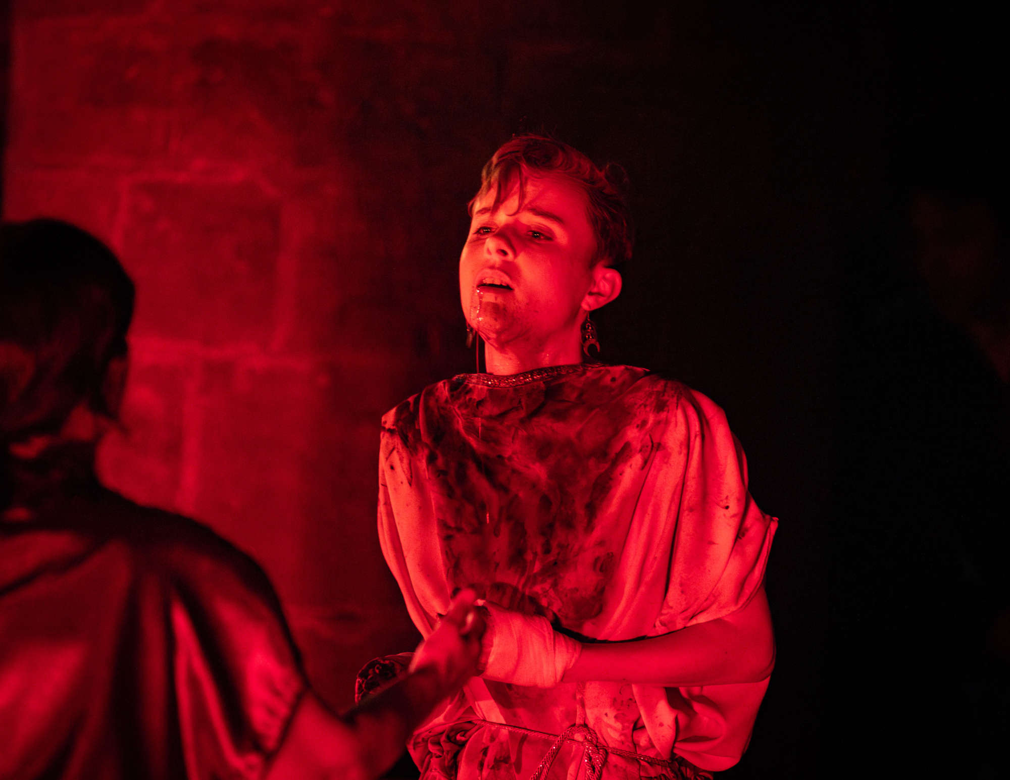 A scene from Titus Andronicus